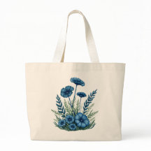 Saco Tote Botânico Boho para Tarefas Diárias