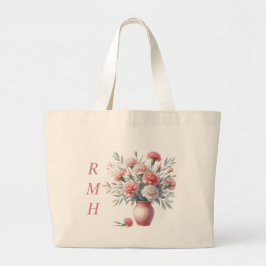 Bolsa Tote Grande Saco Tote de Cravo Personalizado de Janeiro