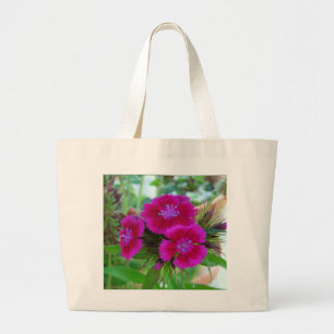 Bolsa Tote Grande Saco Tote de Lona Impluse Sweet William Canvas