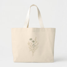Saco Tote Flor de Prado