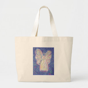 Bolsa Tote Grande Saco Tote Noite Estrelada Anjo