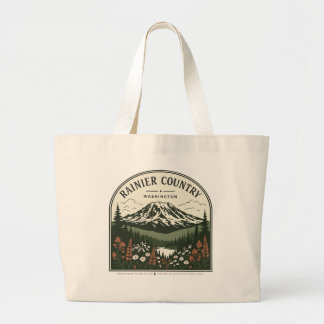 Bolsa Tote Grande Saco Tote País Rainier