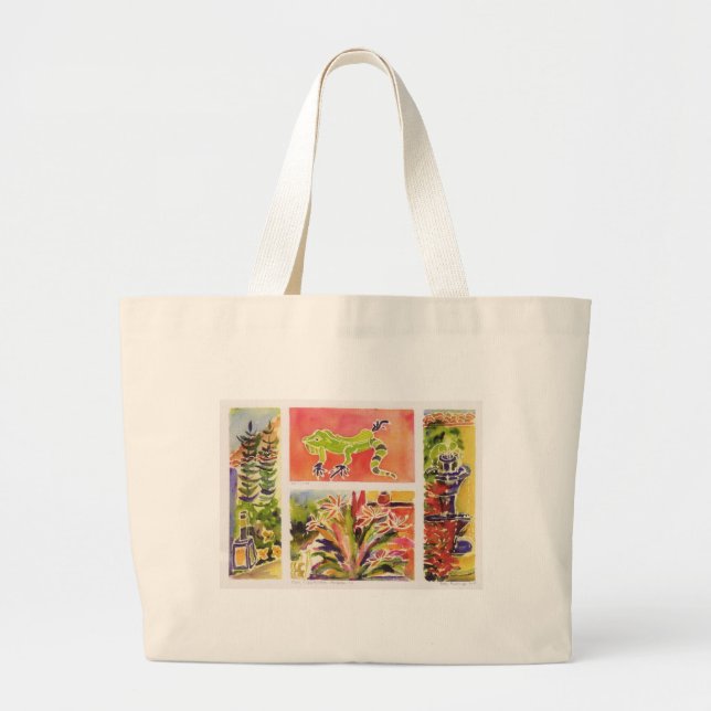 Bolsa Tote Grande Saco tropical de Honduras (Frente)