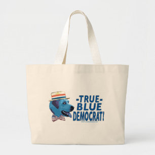 Bolsa Tote Grande Saco verdadeiro de Democrata