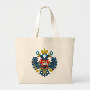 Bolsa Tote Grande Sacola da brasão de Rússia (século XVIII)