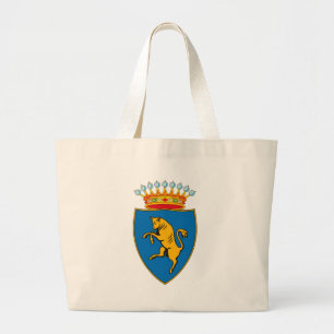 Bolsa Tote Grande Sacola da brasão de Turin (Torino)