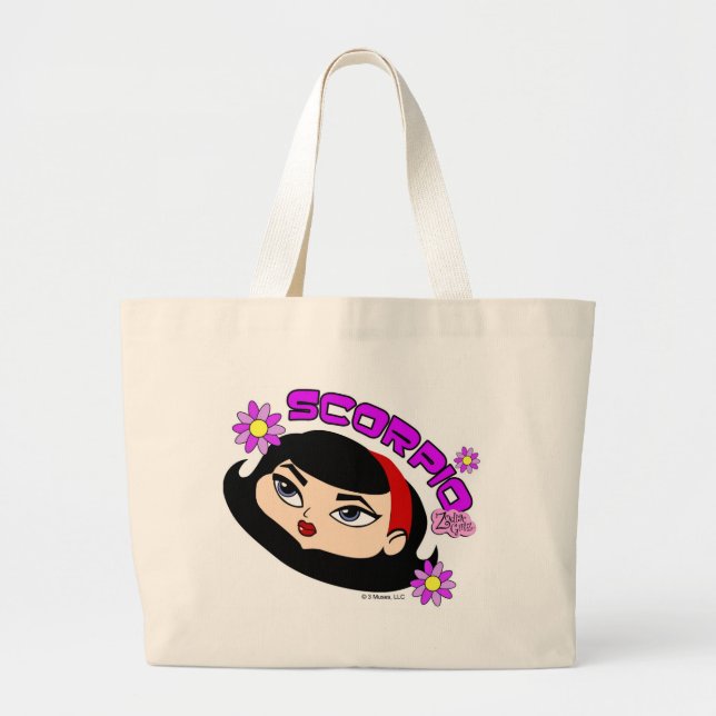 Bolsa Tote Grande Sacola da Escorpião (Frente)