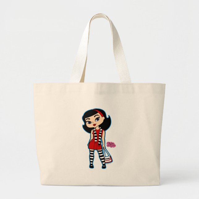 Bolsa Tote Grande Sacola da Escorpião (Frente)