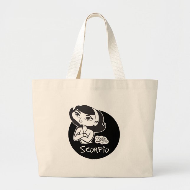 Bolsa Tote Grande Sacola da Escorpião (Frente)