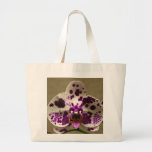 Bolsa Tote Grande Sacola da orquídea