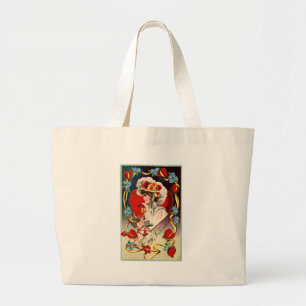Bolsa Tote Grande Sacola da senhora Meu Namorados do vintage