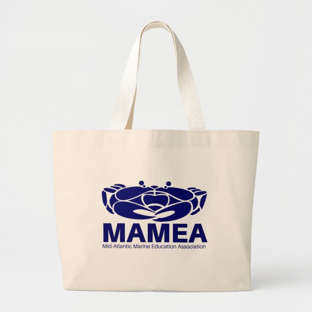 Bolsa Tote Grande Sacola das canvas de MAMEA (Frente)