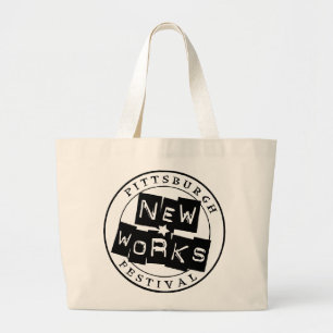 Bolsa Tote Grande Sacola das novas obras de Pittsburgh
