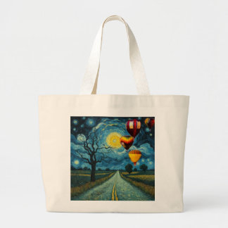 Bolsa Tote Grande sacola de Balões de Ar Quente