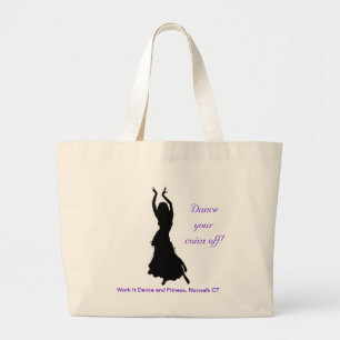 Bolsa Tote Grande Sacola de Bellydance