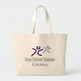 Bolsa Tote Grande Sacola de CCS Ghana