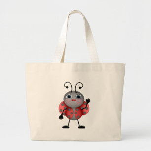 Bolsa Tote Grande Sacola de desenho animado