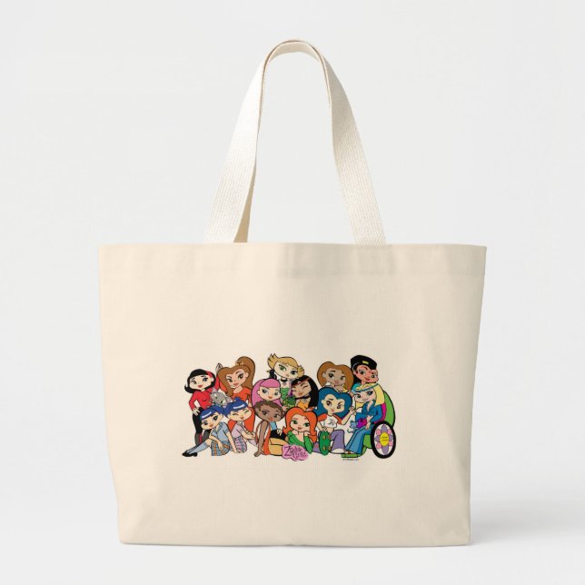 Bolsa Tote Grande Sacola de Friendz (Frente)