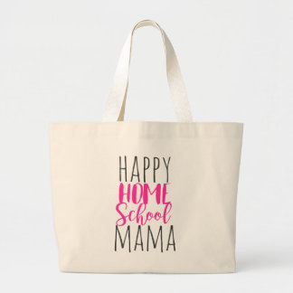Bolsa Tote Grande Sacola de Homeschool