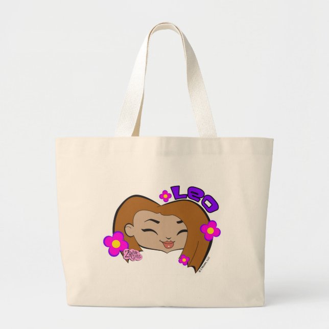 Bolsa Tote Grande Sacola de Leo (Frente)