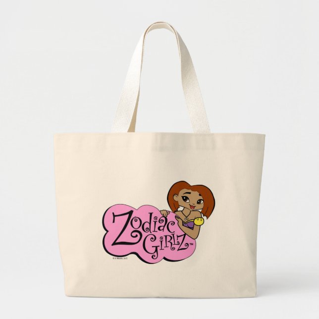 Bolsa Tote Grande Sacola de Leo (Frente)