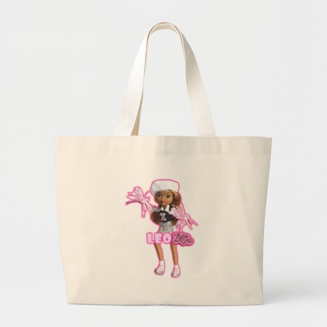 Bolsa Tote Grande Sacola de Leo (Frente)