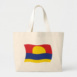 Bolsa Tote Grande Sacola de Palmyra Atoll Flag