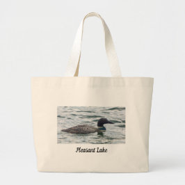 Bolsa Tote Grande Sacola desproporcionado do mergulhão-do-norte