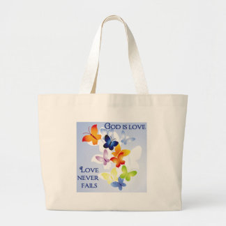 Bolsa Tote Grande Sacola dizendo cristã
