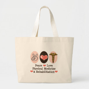 Bolsa Tote Grande Sacola do amor PM&R da paz