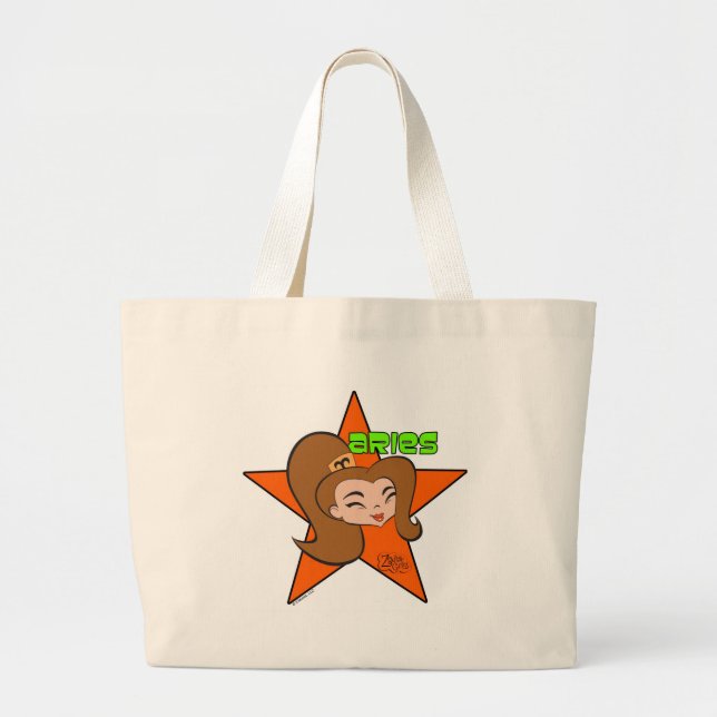 Bolsa Tote Grande Sacola do Aries (Frente)