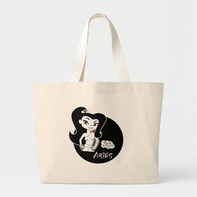 Bolsa Tote Grande Sacola do Aries (Frente)