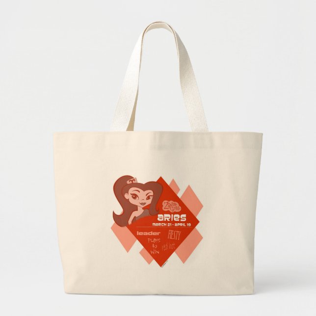 Bolsa Tote Grande Sacola do Aries (Frente)