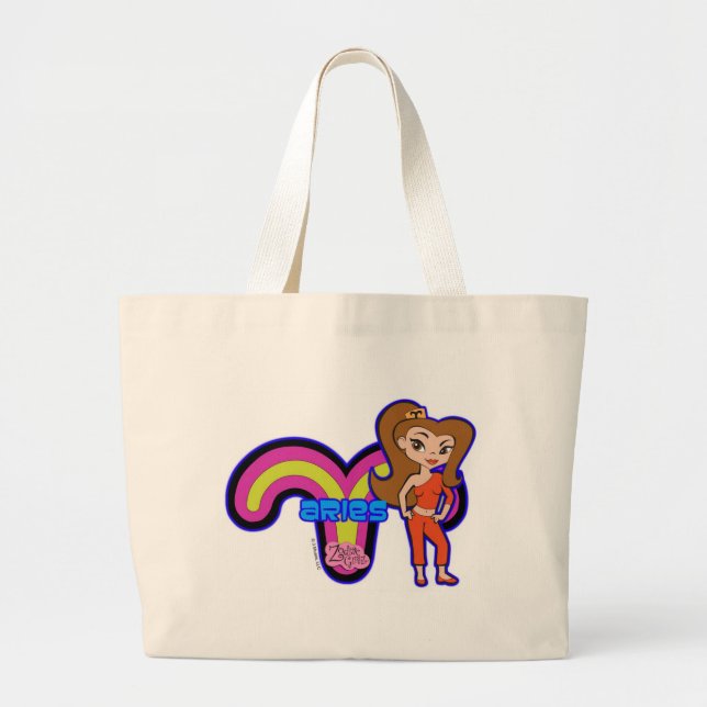 Bolsa Tote Grande Sacola do Aries (Frente)