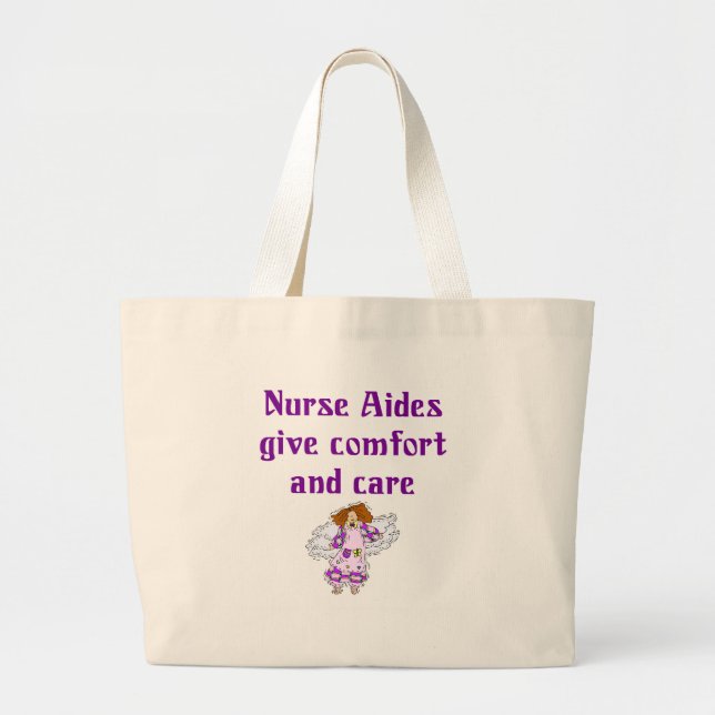 Bolsa Tote Grande Sacola do assistente da enfermeira (Frente)