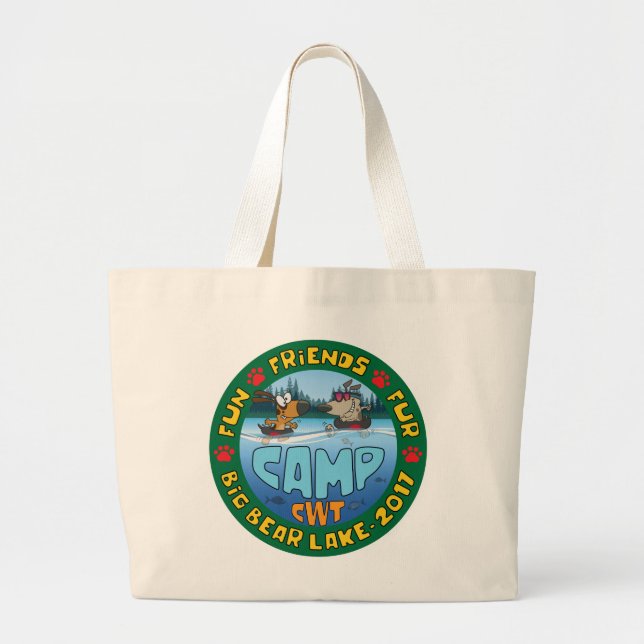 Bolsa Tote Grande Sacola do BB "17 do CWT (Frente)