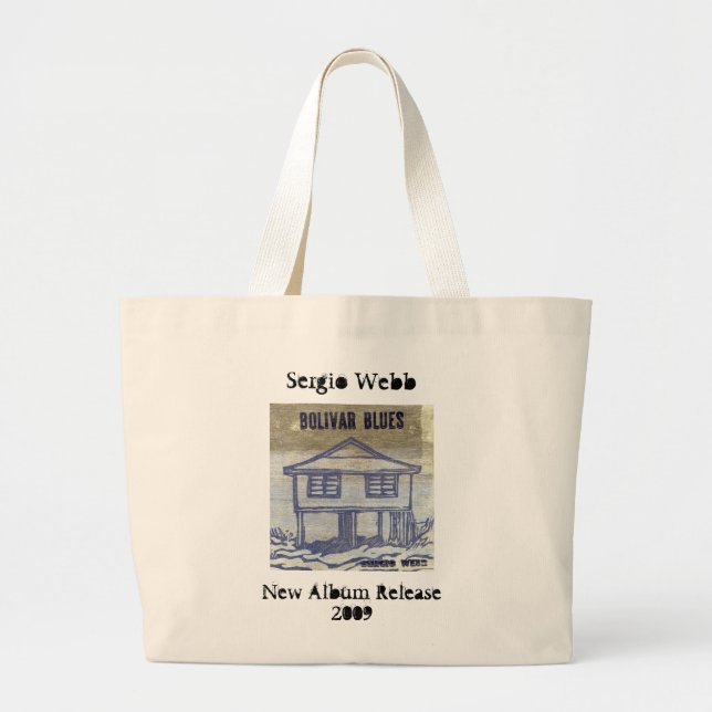 Bolsa Tote Grande Sacola do BB de Sergio Webb (Frente)
