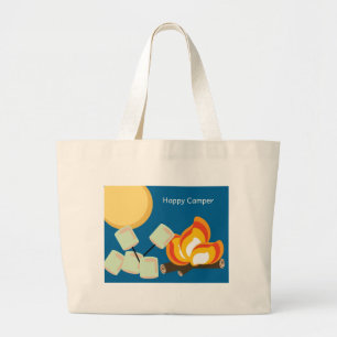 Bolsa Tote Grande Sacola do campista feliz
