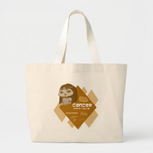 Bolsa Tote Grande Sacola do cancer