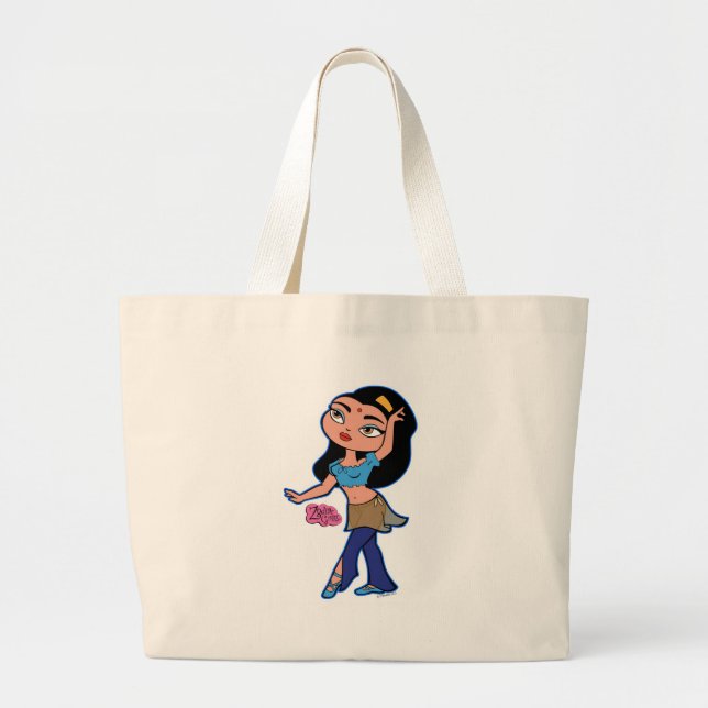 Bolsa Tote Grande Sacola do Capricórnio (Frente)