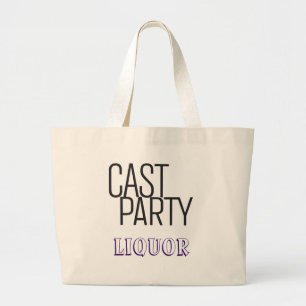 Bolsa Tote Grande Sacola do licor do partido do molde