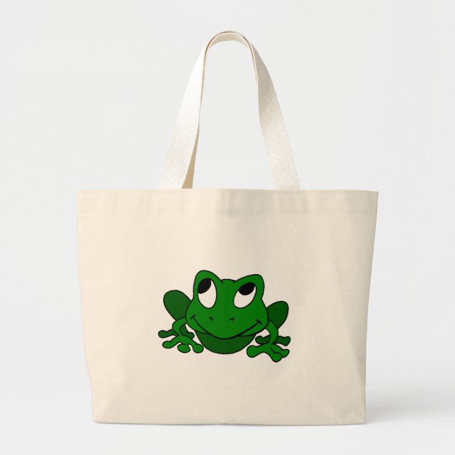 Bolsa Tote Grande Sacola do sapo (Frente)