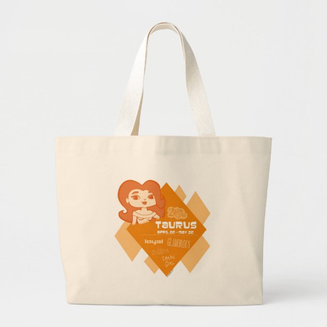 Bolsa Tote Grande Sacola do Taurus (Frente)