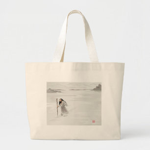 Bolsa Tote Grande Sacola do "viajante"