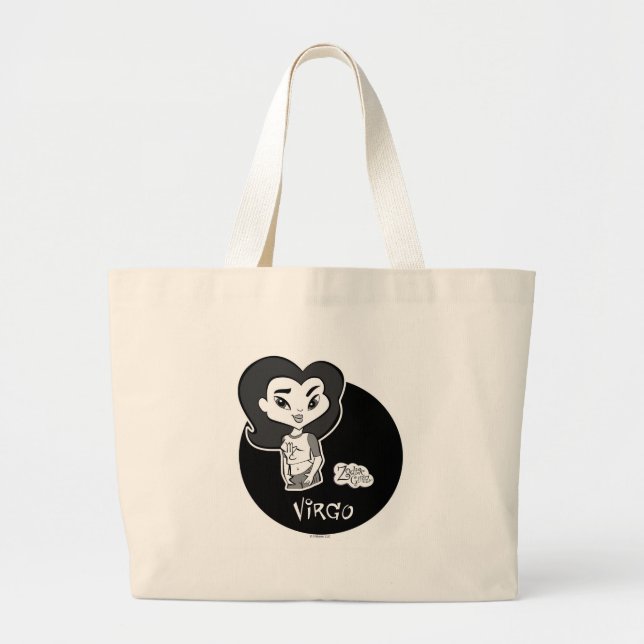 Bolsa Tote Grande Sacola do Virgo (Frente)