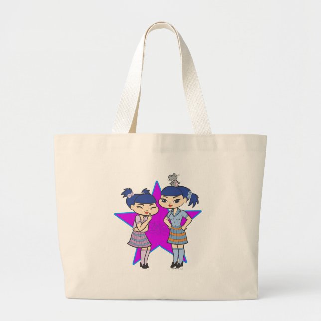 Bolsa Tote Grande Sacola dos Gêmeos (Frente)