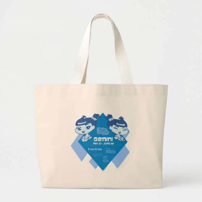 Bolsa Tote Grande Sacola dos Gêmeos (Frente)