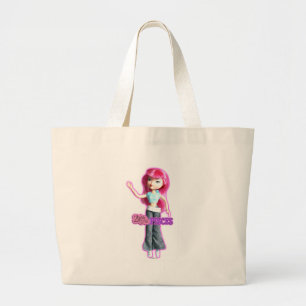 Bolsa Tote Grande Sacola dos peixes