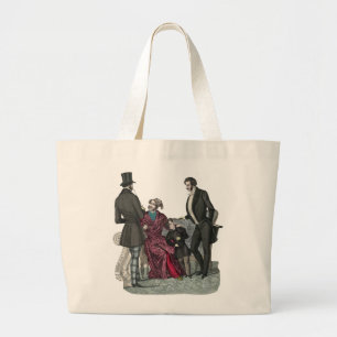 Bolsa Tote Grande Sacola elegante dos cavalheiros