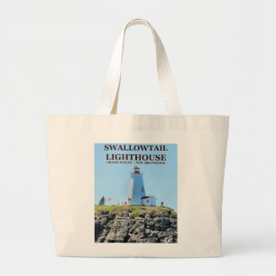 Bolsa Tote Grande Sacola grande de Manan N.B. do farol de